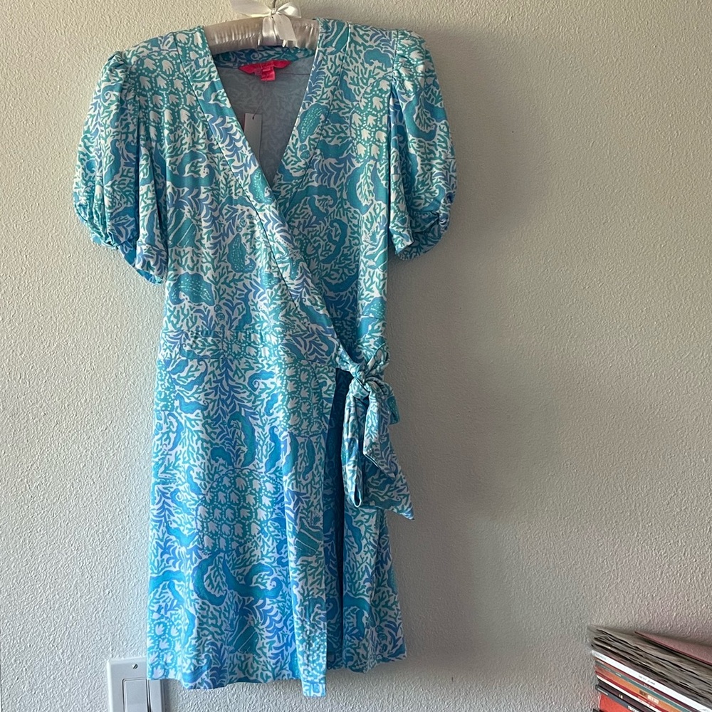 {Lilly Pulitzer} Brand New Sailynn Short Sleeve Romper